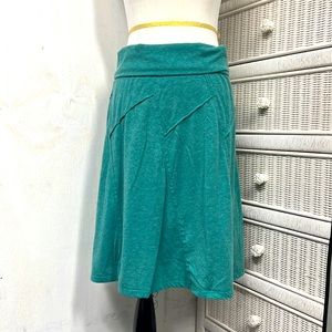 Prana Teal lined skirt